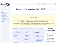 Tablet Screenshot of ajuda.uniconet.com.br